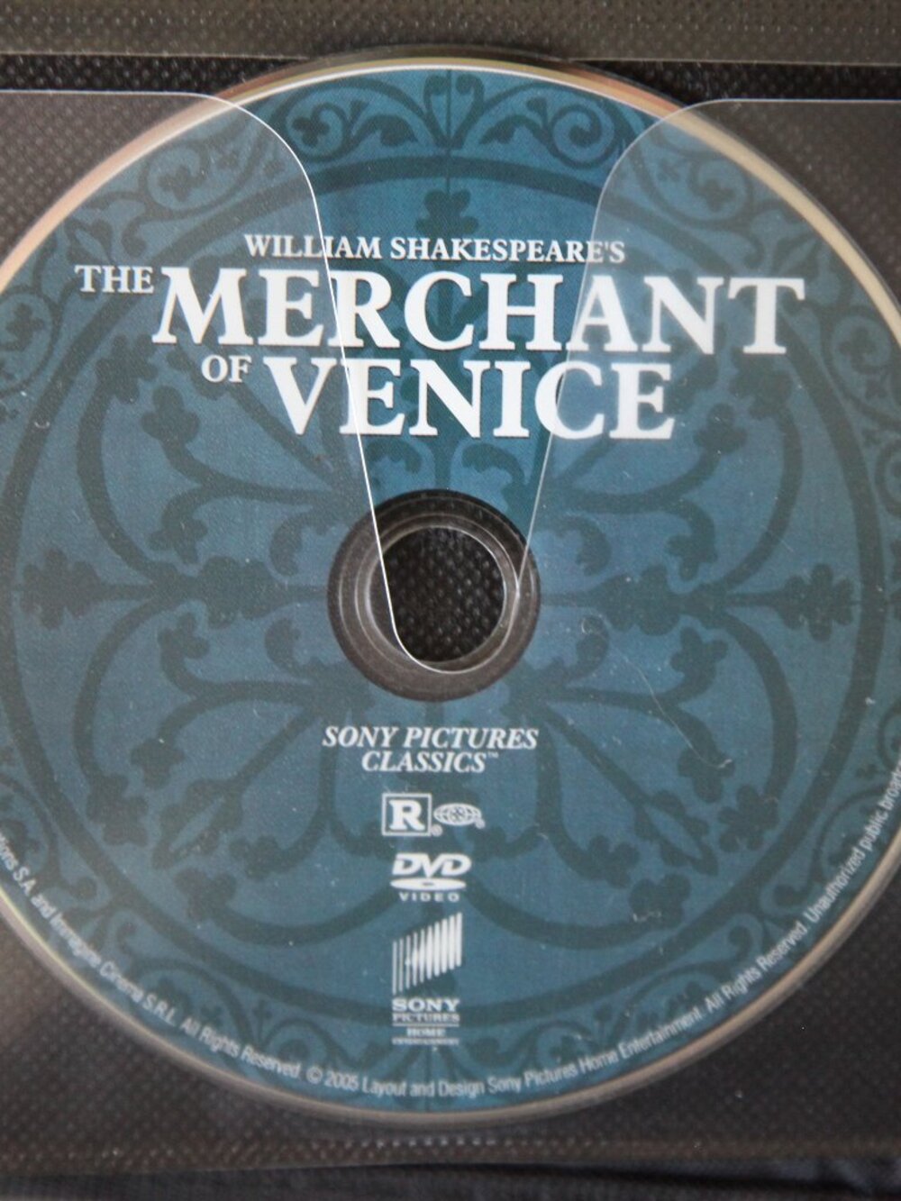 Film DVD: The Merchant of Venice
